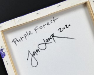 Purple forest